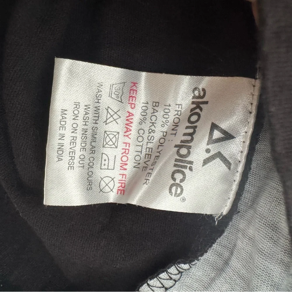 Akomplice x Ricky Powell T-shirt Eazy-E Graphic Tee Black Size Medium M - Picture 7 of 9